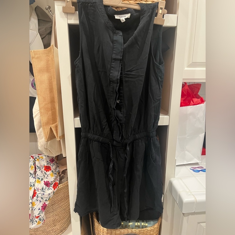 Splendid‎ Elegant Black Sleeveless romper size XS